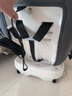 Heekin德国 儿童安全座椅汽车用0-4-12岁婴儿宝宝360度旋转ISOFIX硬接口 尊享灰(遮阳棚+上拉带+侧保护) 实拍图