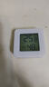 温湿度计婴儿房室内家用车内电子温湿度计迷你便携高精度传感器可壁挂 智能温湿度计-白色小巧*1 实拍图