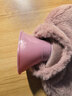 为伴仿兔绒注水热水袋暖水袋暖手宝宝女生防爆姨妈神器 樱花粉2000ml 实拍图