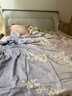 罗莱家纺 全棉四件套床笠款纯棉床上用品床单被套云梦薇220*250 实拍图