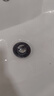 潜水艇（Submarine）CQ-32铜镀铬面盆弹跳下水器洗手盆漏水塞子过滤头发杂物小蘑菇头 实拍图