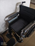 怡辉（YIHUI）轮椅老人专用出行轻便折叠带坐便器年轻人骨折可抬腿可大小便YH00 实拍图