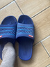 回力拖鞋男女款防滑凉拖居家浴室户外穿沙滩厚底耐磨HL3523-1兰色42码 实拍图