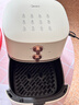 美的（Midea）空气炸锅免翻面双旋钮家用大容量5.3L多功能空气炸锅蒸烤一体热风循环金属内腔 MF-KZE535J5 实拍图