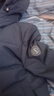 雪中飞鹅绒羽绒服男士短款脱卸帽加厚保暖休闲商务秋冬外套男装190 实拍图