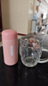 【全网爆款】迷你口袋保温杯304不锈钢水杯便携可爱水杯女生 粉色 150ml 实拍图