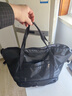 易旅旅行包 行李包 大容量外出出差男女手提包健身包袋 可扩展款 黑色 实拍图