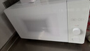 米家小米微波炉家用小型多功能 小尺寸平板式易清洁 大火力均匀加热 机械式旋钮易操作 台式大容量20升 实拍图