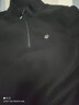 探拓（TECTOP）抓绒衣 保暖抓绒衣立领半开衫抓绒衣 033 男款黑色 L 实拍图