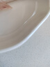 友来福鱼盘陶瓷蒸鱼盘白瓷盘子家用12英寸纯白西餐盘饺子盘酒店商用 实拍图