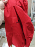 骆驼（CAMEL）三防冲锋衣户外登山服防风防水防污三合一运动外套 AD12263514X,抓绒内胆耀眼红男女 XL 实拍图