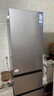 海尔（Haier）「真省电」310L三门冰箱黑金净化一级能效风冷无霜BCD-310WGHD3E7WV(银)国家补贴 实拍图