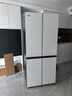 三星（SAMSUNG）AI神8系优享款 501L十字门冰箱 三循环超薄零嵌离子除菌 白 RF50DG515101SC 国家补贴 实拍图