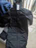 鸭鸭（YAYA）孙颖莎同款羽绒服男女2025冬季新款中长款泡芙防寒加厚保暖外套HY 星空黑色-YE5B000706A XL /180 实拍图