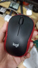 罗技（Logitech）M185鼠标 无线鼠标 办公鼠标 对称鼠标 黑色红边 带无线2.4G接收器 实拍图