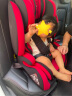 贝蒂乐（happybe）汽车儿童安全座椅isofix硬接口9个月-12岁小孩宝宝安全椅车载简易 红黑色（ISOFIX硬接口） 实拍图