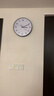 京东京造 知时系列挂钟 钟表挂墙时钟客厅石英钟35cm星耀黑 实拍图