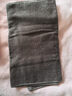 洁丽雅（Grace）新疆长绒棉A类毛巾2条装 纯棉加厚柔软面巾吸水洗脸巾 深灰+深棕 实拍图