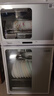 美的（Midea）消毒柜家用 餐具碗柜碗筷消烘一体机 小型立式 婴儿奶瓶 77L三层 高温二星级【政府补贴】 80G05 实拍图