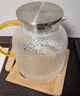京东京造 凉水壶 高硼硅玻璃茶水分离耐热耐高温冷水壶泡茶杯大容量1.8L 实拍图