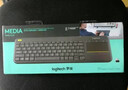 罗技（Logitech）K400Plus无线键盘触控 安卓智能电视电脑笔记本办公键盘 触摸面板无线触控键盘电池紧凑型即插即用 黑色 实拍图