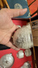 讲茗堂999鎏银功夫茶具套装送礼物品高档领导长辈退休乔迁实用男升职 百福银套装-刻字定制链接-10头 实拍图