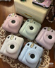 INSTAX富士instax立拍立得 一次成像相机 mini12精美礼盒 鸢尾骑士 含10张fafa花边相纸 实拍图