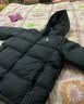 骆驼羽绒服男防泼水鸭绒男女加厚户外防寒冬季面包服外套女 黑色 男女同款,7674B L 实拍图