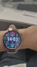 HUAWEI WATCH 5 42mm高端款烁金色904L不锈钢表壳星云杏素皮复合表带首创X-TAP智感窗eSIM华为智能手表 实拍图