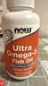 诺奥（NOW）深海鱼油75%软胶囊ultra鱼油omega3中老年大人欧米伽192粒家庭装 实拍图