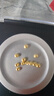 洲足金999金珠黄金小金珠金豆古法金珠DIY配件散珠隔珠路路通转运珠 3mm金珠  合单满 0.16g 包邮 单颗约0.02g 实拍图
