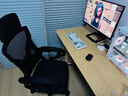 锦汐 电脑椅家用办公椅子靠背人体工学椅学习转椅老板座椅游戏电竞椅 【二代升级款】黑框黑网 实拍图