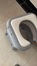 灏琦蹲便凳孕妇坐便器蹲便改坐便椅上厕所神器便携式老人马桶凳家用 【防滑】软坐垫+【可增高】+纸巾盒 实拍图