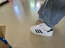 阿迪达斯三叶草小白鞋黑标贝壳头经典男女板鞋运动鞋JQ4098 实拍图