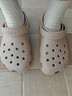 CROCS卡骆驰檀健次同款洞洞鞋男沙滩鞋|10001 石英粉-6UR 39(240mm) 实拍图