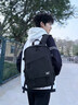361°书包男初高中生大容量轻便减压双肩包高颜值女大学生背包旅行包 黑色大号 实拍图