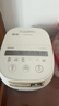 东芝（TOSHIBA）鲜米电饭煲2-3人 变温醒米技术家用不粘智能预约3升备长炭电饭锅三维立体加热RC-10DHUC(WY) 实拍图