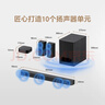 索尼（SONY）HT-S60 1000W大功率 5.1 实体声道 全景声 无线后环绕 音响回音壁 Soundbar 家庭影院 蓝牙 实拍图