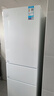 美的（Midea）219L三门冰箱白色租房家用客厅小型冰箱中门软冷冻节能省电低音MR-230TE  实拍图