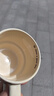 网红新款叠叠马克杯宿舍家用可爱狗陶瓷杯水杯礼物茶杯咖啡杯 奶油色 1个 280ml 奶白礼帽小狗叠叠杯【无盒装】 实拍图