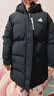 阿迪达斯（adidas）女 运动型格系列 W 3S MID D JKT 中长羽绒服 KC2486 黑色  XL  实拍图