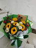 艾斯维娜鲜花速递向日葵混搭花束生日礼物全国同城配送 6朵向日葵大气款 实拍图