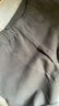 海澜之家（HLA）男士保暖裤男加绒加厚护膝贴420克10A抗菌抗静电毛裤棉裤打底裤 420克加绒加厚抗菌抗静电-深灰 4XL /190(体重190-210斤) 实拍图