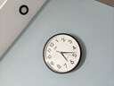 康巴丝（Compas）挂钟客厅 简约静音客厅石英钟表挂墙时钟 c2866 黑色 30.5cm直径 实拍图