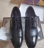 红蜻蜓皮鞋男春秋商务正装男鞋系带舒适单鞋德比鞋婚鞋 WBA8140 黑色 42 晒单实拍图
