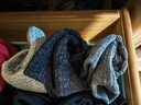 蕉内热皮503+++男士棉袜子7A抗菌防臭保暖吸湿中筒透气秋冬提花款3双 实拍图