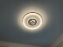 索亚达卧室灯吸顶灯现代简约led主卧灯2025年新款网红水晶书房房间灯具 爱心款直径46cm48瓦 三色变光 实拍图
