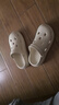 朴西奶酪踩屎感洞洞鞋女厚底凉鞋沙滩包头拖鞋外穿情侣 象牙白 39-40 实拍图