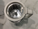 金灶（KAMJOVE）煮茶器 喷淋式煮茶玻璃养生花茶壶 电热水壶煮茶壶1L蒸茶器A-57 摩登白 1L 实拍图