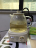 九阳（Joyoung）净萃全玻璃0胶水养生壶  办公室多功能煮茶器花茶壶 烧水壶恒温电热水壶 24h预约保温 1L WY107 实拍图